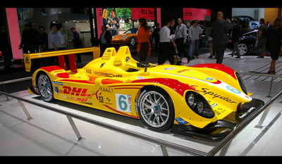 Porsche RS Spyder LMP2 racing car 2005 2010 1